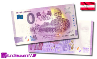 <span style="color: #808080;"><small>Euro Souvenir #WD002</small></span><br/> <b>FRANZ JOSEPH I.</b> [2021]