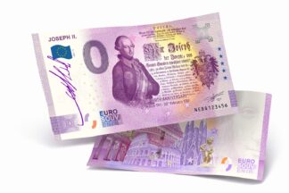<span style="color: #808080;"><small>Euro Souvenir #WD005S1</small></span><br/> <b>JOSEPH II.</b> – <strong style="color: #800080;"><small>PEČIATKA/STAMP</small></strong> [2021]