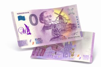 <span style="color: #808080;"><small>Euro Souvenir #WD008S1</small></span><br/> <b>KØBENHAVN <i>Hans Christian Andersen</i></b> – <strong style="color: #800080;"><small>PEČIATKA/STAMP</small></strong> [2022]