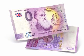 <span style="color: #808080;"><small>Pound Souvenir <span style="color: #ff0000;"><b>SPECIAL OFFER</b></small></span><br/> <b>CHARLES DARWIN</b> – <strong style="color: #800080;"><small>ANULÁT/ANULAT</small></strong> [2023]