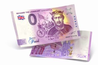 <span style="color: #808080;"><small>Euro Souvenir #WD012</small></span><br/> <b>RICHARD THE LIONHEART <i>Richard Coeur de Lion</i></b> [2022]