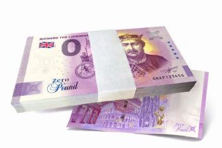 <span style="color: #808080;"><small>Pound Souvenir #WD012</small></span><br/> <b>RICHARD THE LIONHEART <i>Richard Coeur de Lion</i></b> [2022] – <strong style="color: #ff0000;">100x</strong>