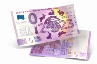 <span style="color: #808080;"><small>Euro Souvenir <span style="color: #ff0000;"><b>SPECIAL OFFER</b></small></span><br/> <b>YEAR OF THE RABBIT</b> – <strong style="color: #800080;"><small>TESTOVACIA TLAČ/TEST PRINT</small></strong> [2023]