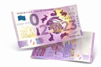 <span style="color: #808080;"><small>Euro Souvenir <span style="color: #ff0000;"><b>SPECIAL OFFER</b></small></span><br/> <b>YEAR OF THE RABBIT</b> – <strong style="color: #800080;"><small>TESTOVACIA TLAČ/TEST PRINT</small></strong> [2023]