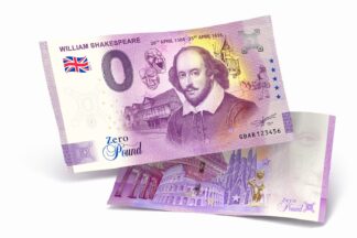 <span style="color: #808080;"><small>Euro Souvenir #WD014</small></span><br/> <b>WILLIAM SHAKESPEARE</b> [2023]