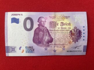 <span style="color: #808080;"><small>DutchAuction™ #1009</small></span><br/> <span style="color: #00B7EB;"><b>JOSEPH II.</b></span> [2021] <br/><span style="color: #00B7EB;"><b>N°000300</b></span>