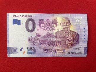 <span style="color: #808080;"><small>DutchAuction™ #1016</small></span><br/> <span style="color: #00B7EB;"><b>FRANZ JOSEPH I.</b></span> [2021] <br/><span style="color: #00B7EB;"><b>N°003000</b></span>