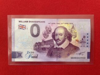 <span style="color: #808080;"><small>DutchAuction™ #1023</small></span><br/> <span style="color: #00B7EB;"><b>WILLIAM SHAKESPEARE</b></span> [2023] <br/><span style="color: #00B7EB;"><b>N°002900</b></span>