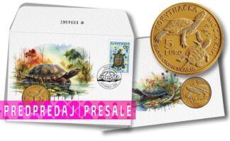 <span style="color: #808080;"><small>Slovensko/Slovakia </small></span><br/>  <strong>KORYTNAČKA MOČIARNA </strong>[2026]<br/> <span style="color: #808080;"><small><i>Num. obálka/Num. envelope</i></small></span> – <strong style="color: #ff0000;">300 ks/pcs</strong><hr>